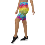 Rainbow Puzzle Biker Shorts