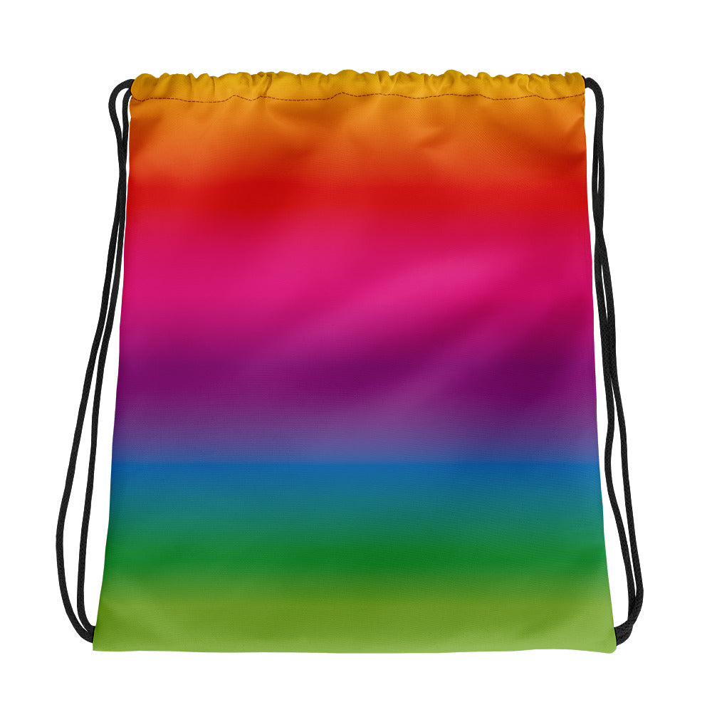 Rainbow Gradient Drawstring bag
