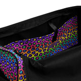 Rainbow Leopard Duffle bag