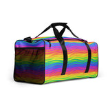 Rainbow Waves Duffle bag