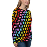 Rainbow Stars Sweatshirt