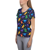 Colorful Cats Sport T-shirt