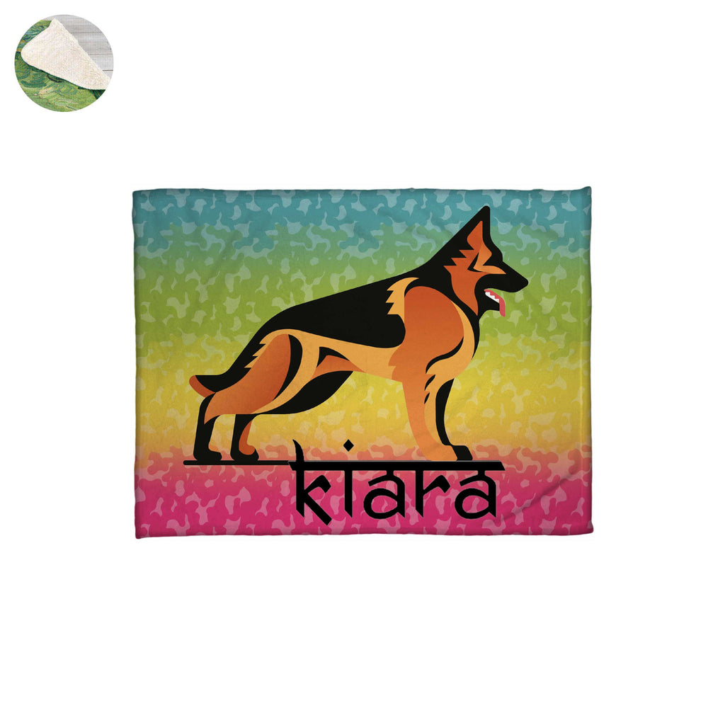 Kiara Logo Fleece Blankets