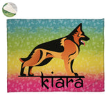 Kiara Logo Fleece Blankets