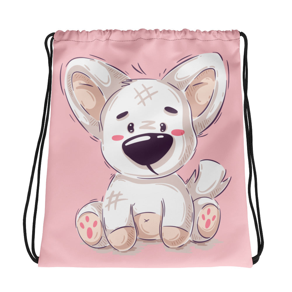 Teddy Puppy Drawstring bag
