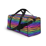 Rainbow Purple Duffle bag