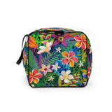 Tropical Rainbow Flower Duffle bag