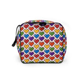 Rainbow Hearts Duffle bag