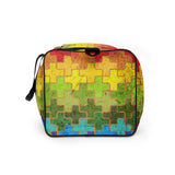 Rainbow Puzzle Duffle bag