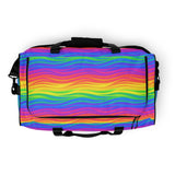 Rainbow Waves Duffle bag