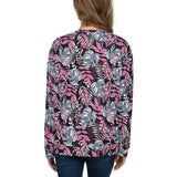Tropical Grey & Pink Sweatshirt