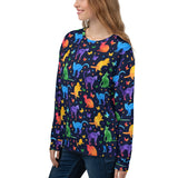 Colorful Cats Sweatshirt