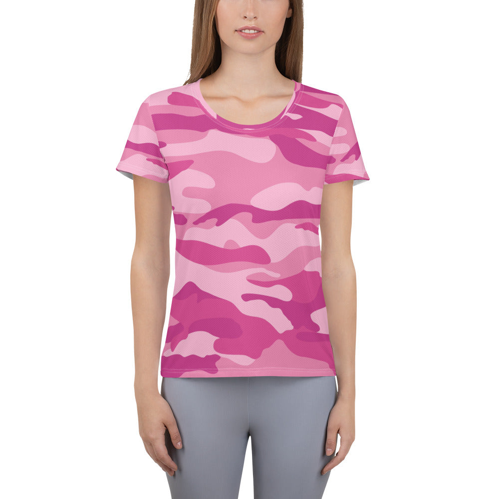 Pink Camo Sport T-shirt