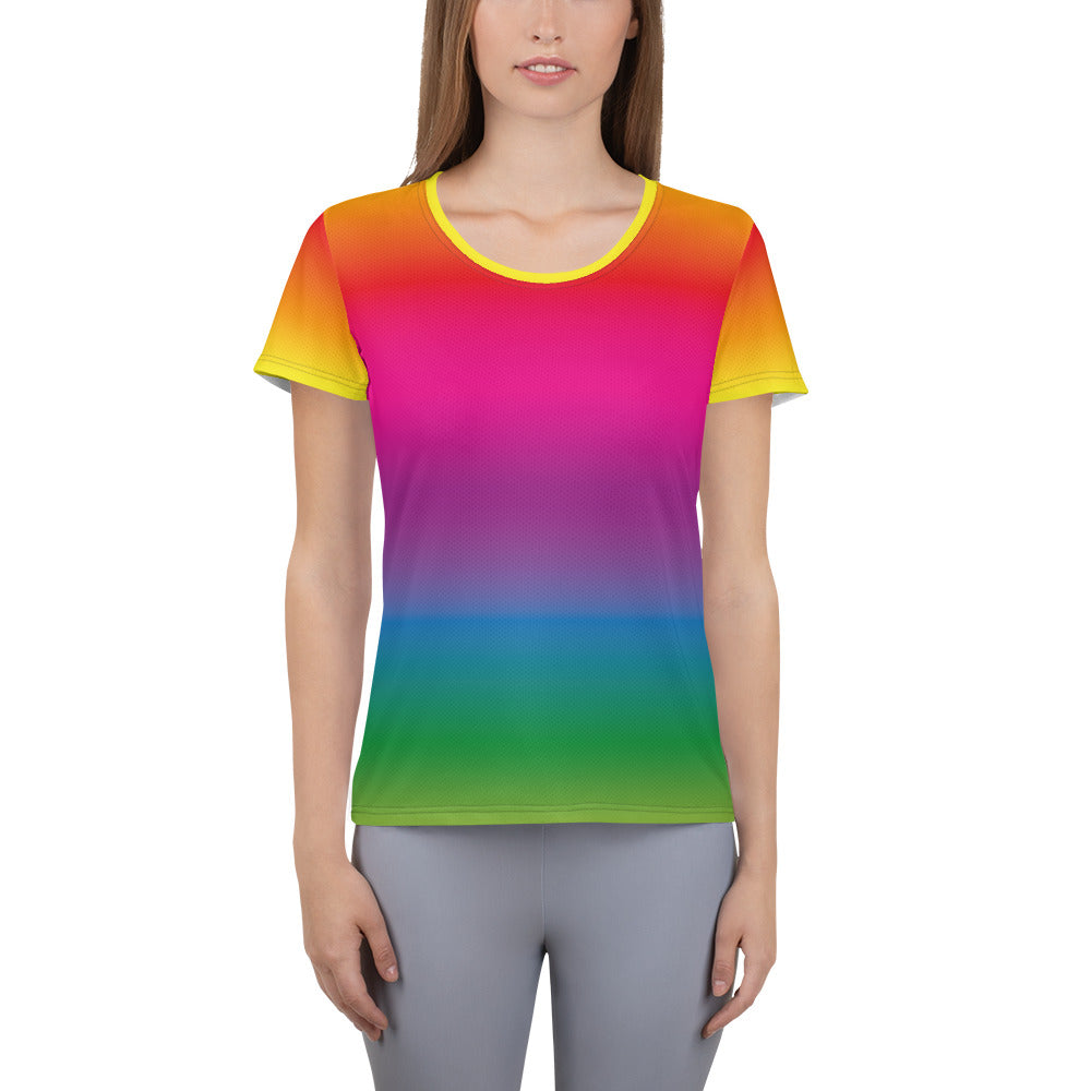 Gradient Rainbow Sport T-shirt