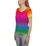 Gradient Rainbow Sport T-shirt