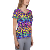 Rainbow Leopard Sport T-shirt
