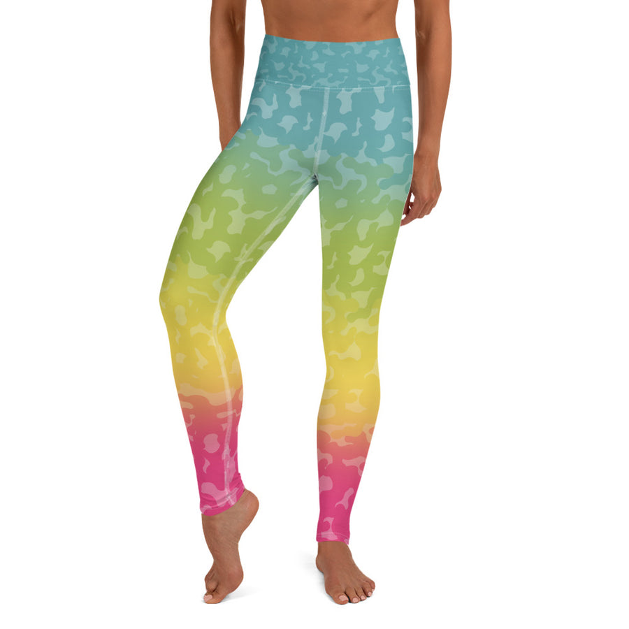 Camo Gradient Yoga Leggings