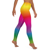 Rainbow Gradient Yoga Leggings
