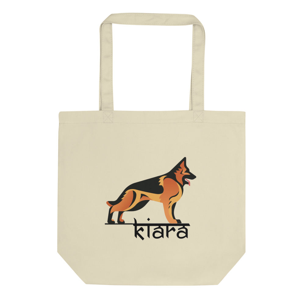 Kiara Logo Printed Eco Tote Bag