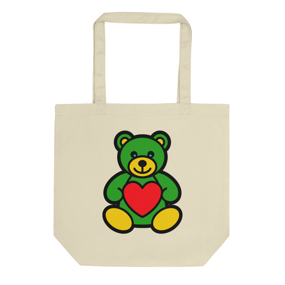 Teddy Bear Printed Eco Tote Bag