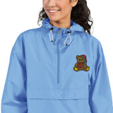 Winter Teddy Embroidered Champion Packable Jacket