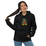 Embroidered Teddy essential eco hoodie